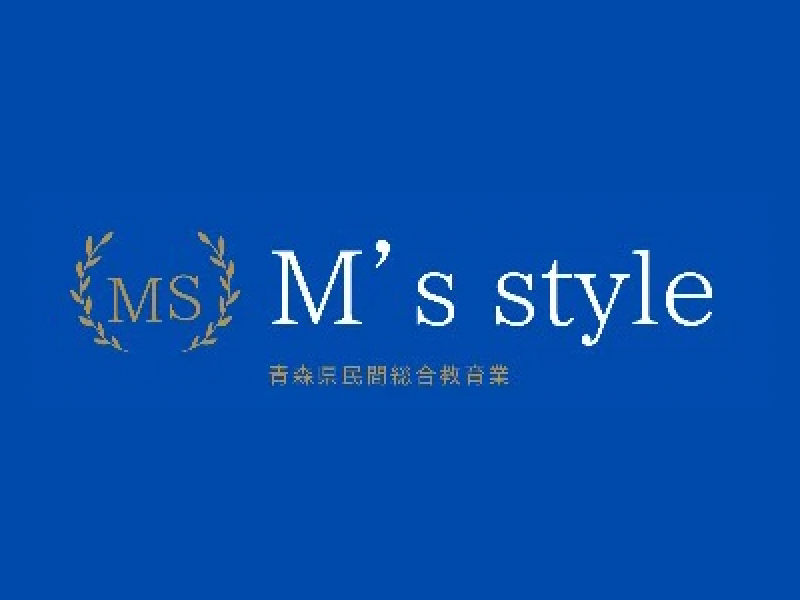 ホームページやSNSでも使用されているM’s styleさまのロゴマーク